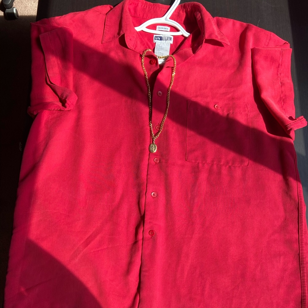 Untied, size L, red